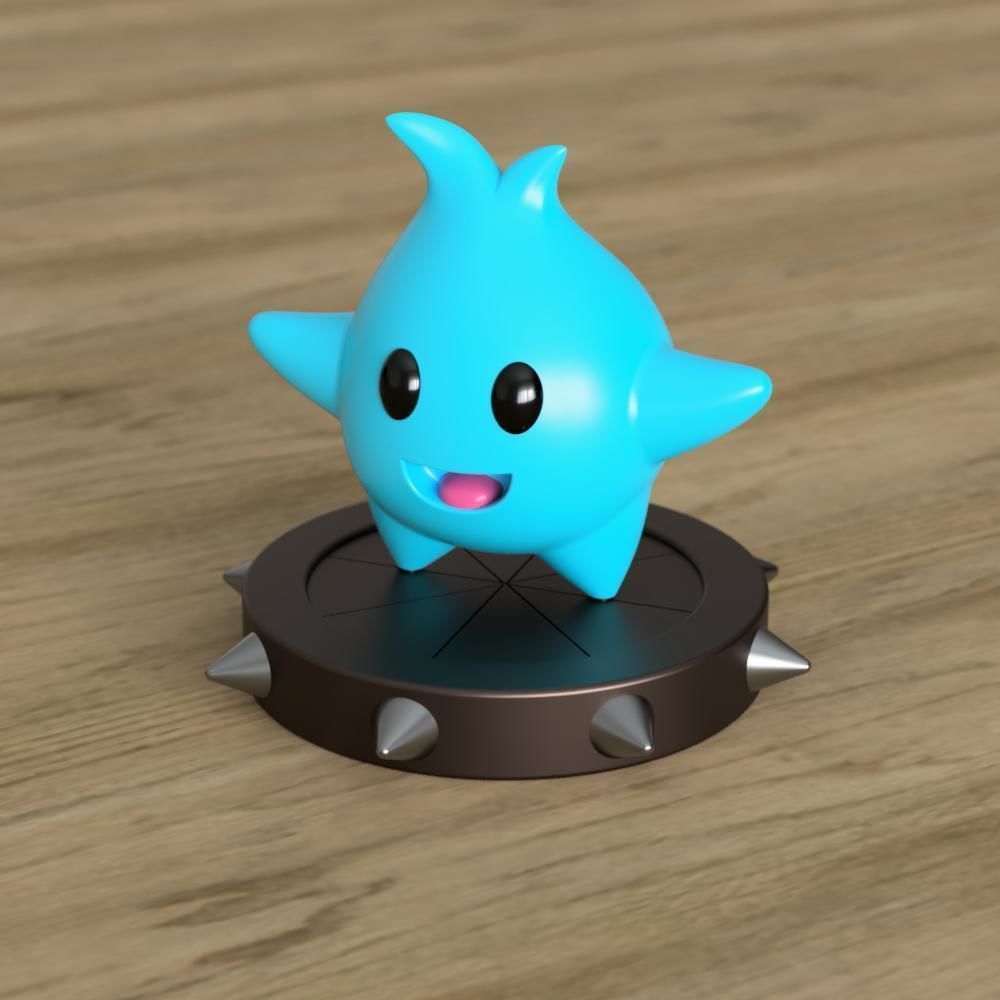 Lumalee from Super Mario Bros Movie 3D print model_1