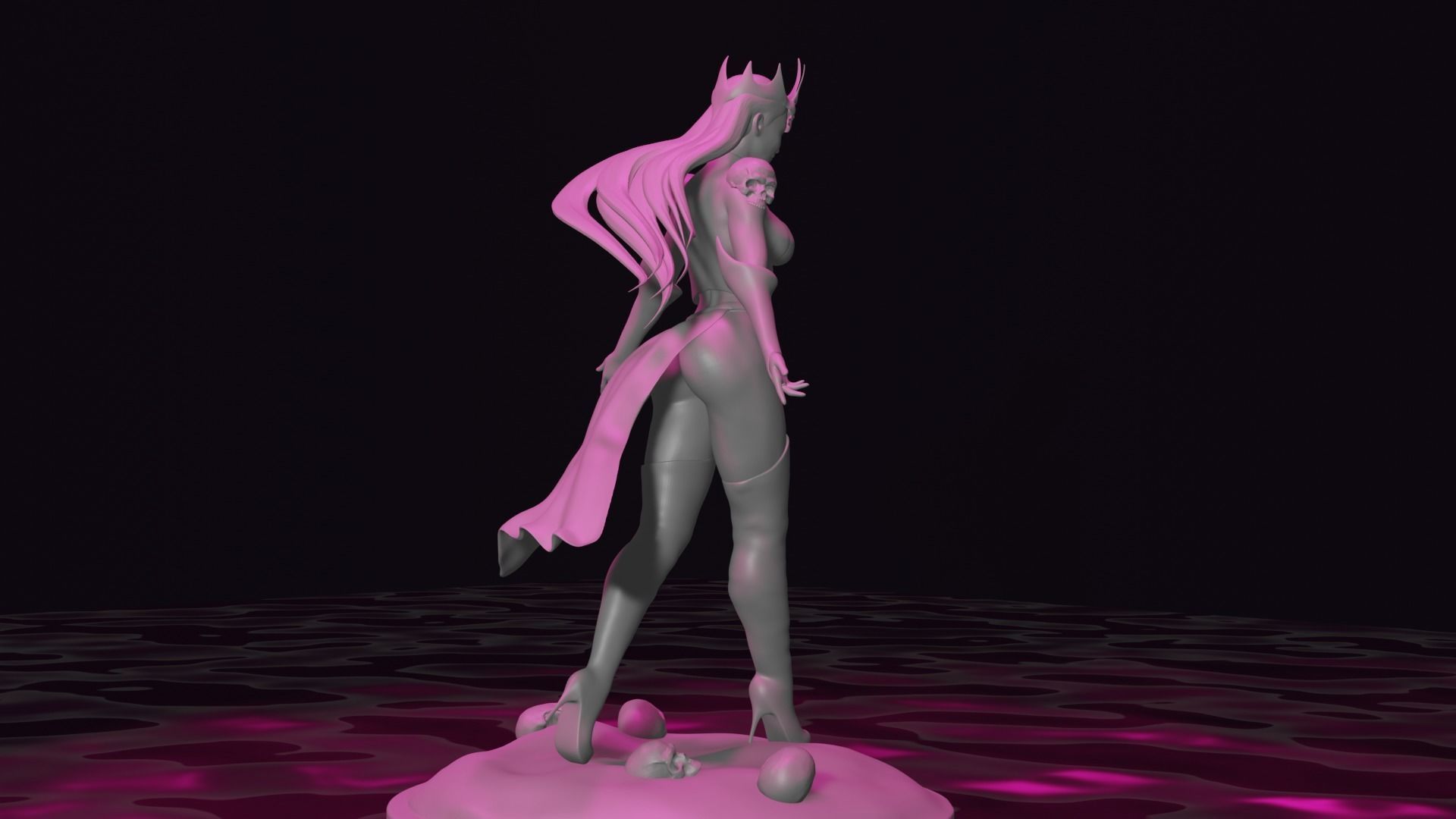 Pack Necromancer SFW- NSFW 3D print model_5