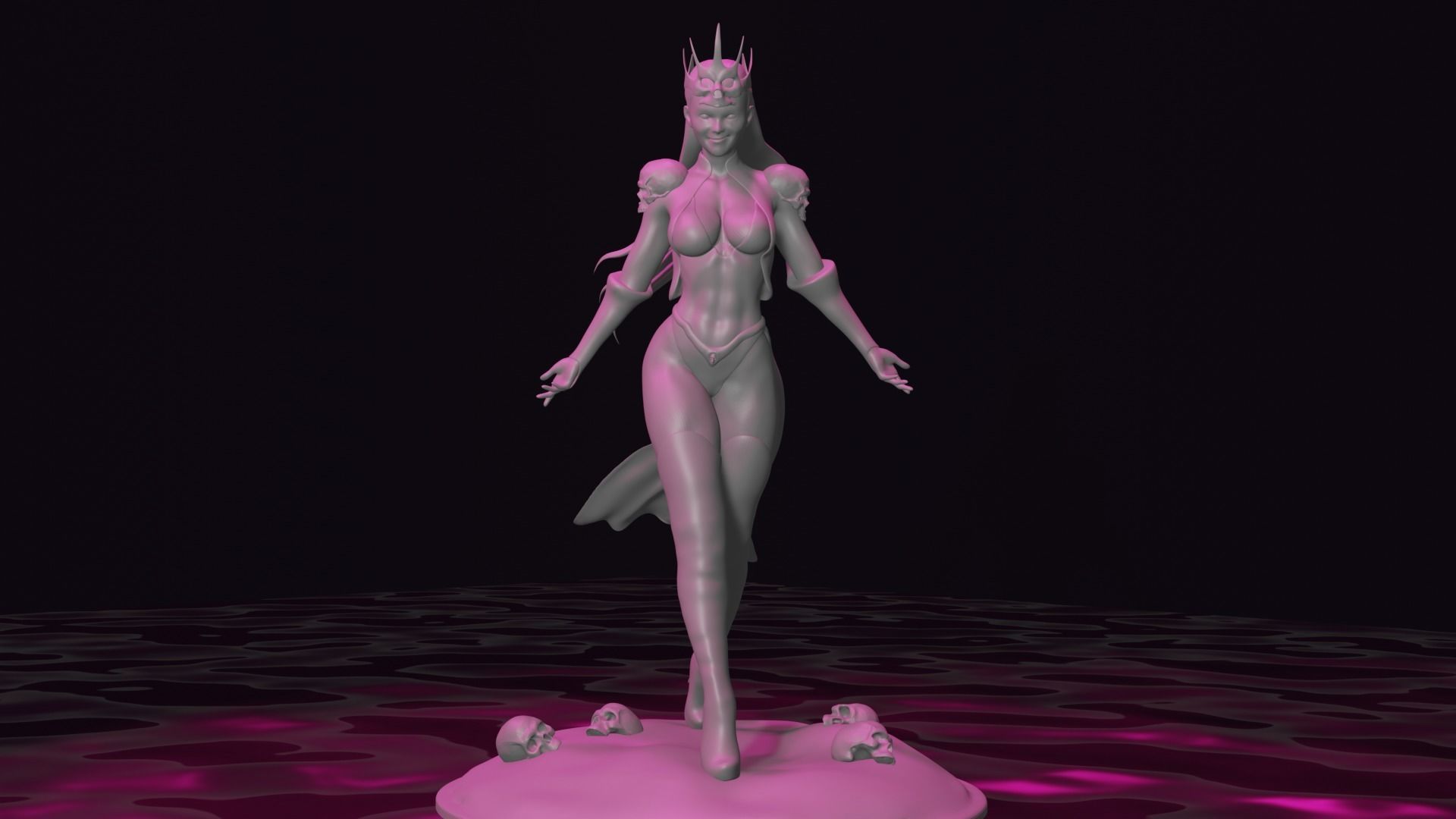 Pack Necromancer SFW- NSFW 3D print model_3