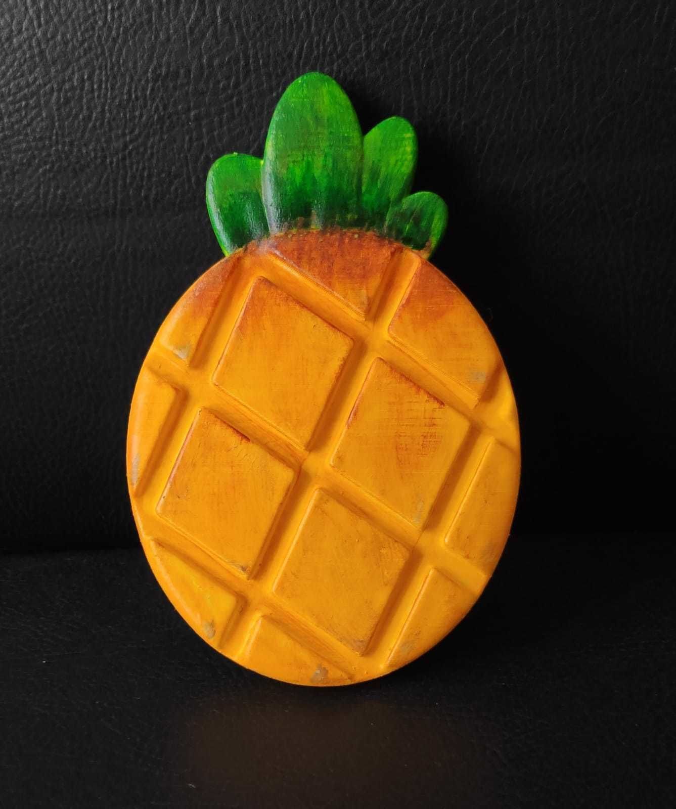 Pineapple Coaster 3D print model_11