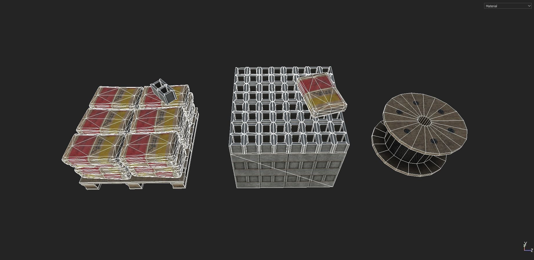 Construction Pack 4 Low-poly 3D model_17