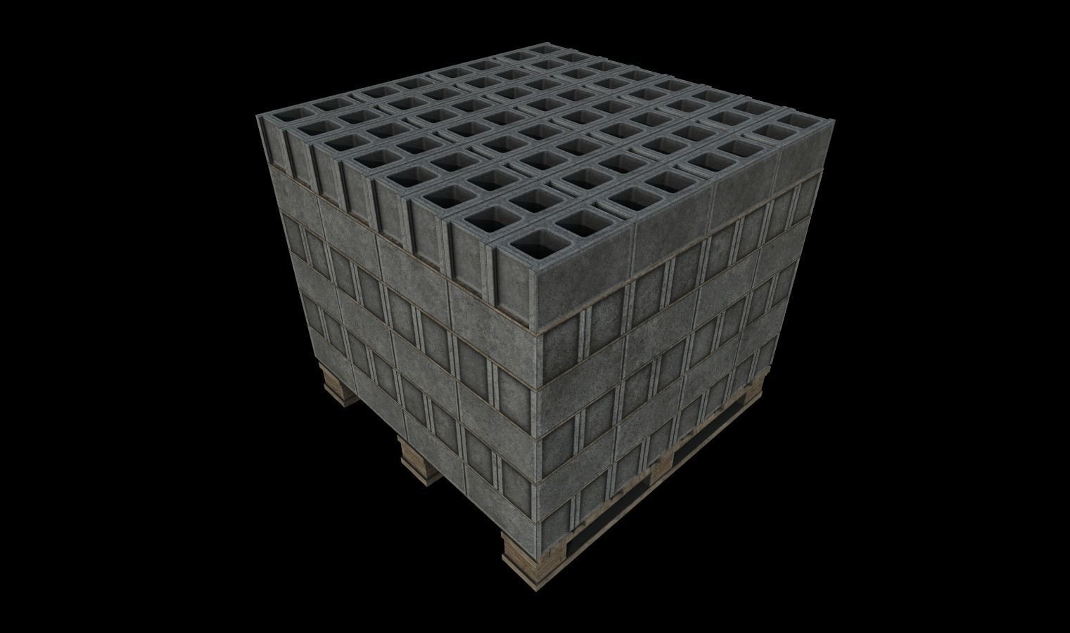 Construction Pack 4 Low-poly 3D model_12