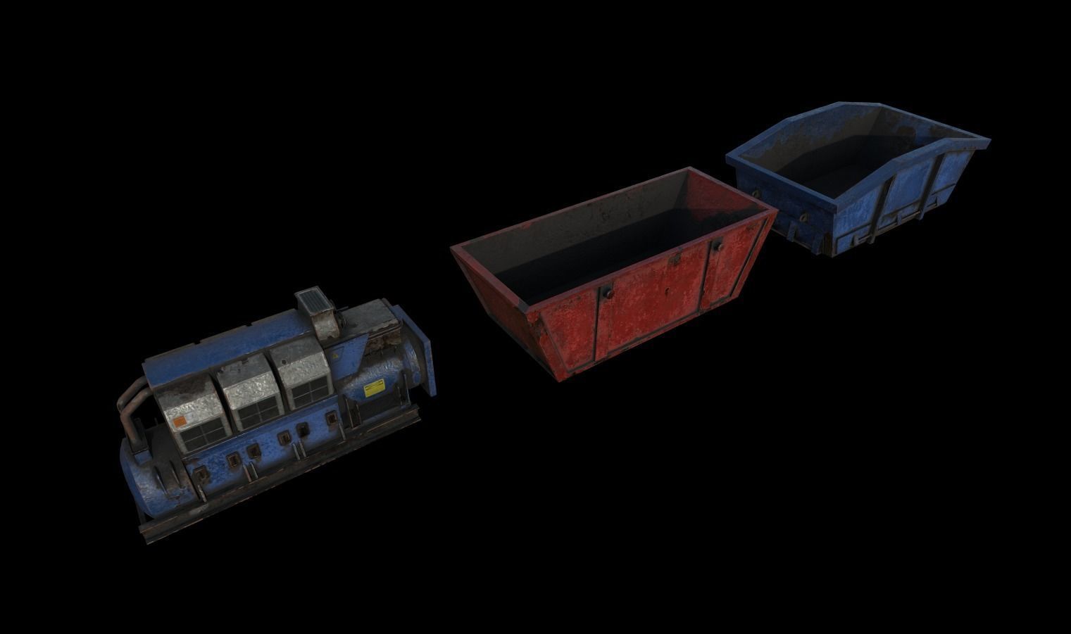 Construction Pack 5  Low-poly 3D model_12