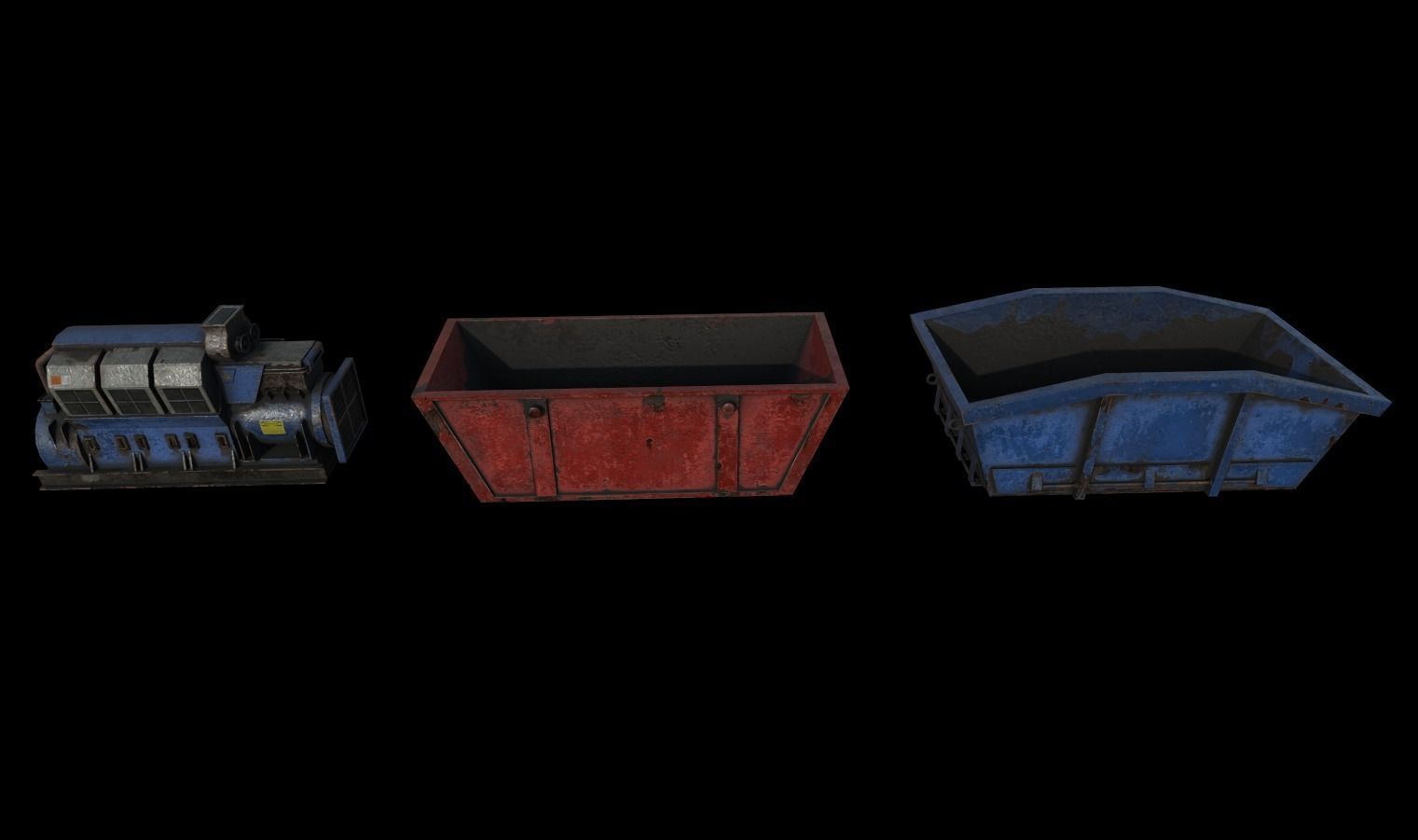 Construction Pack 5  Low-poly 3D model_11