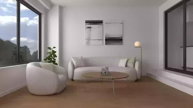 Minimalist Room