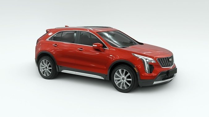 2020 Cadillac XT4 3D model