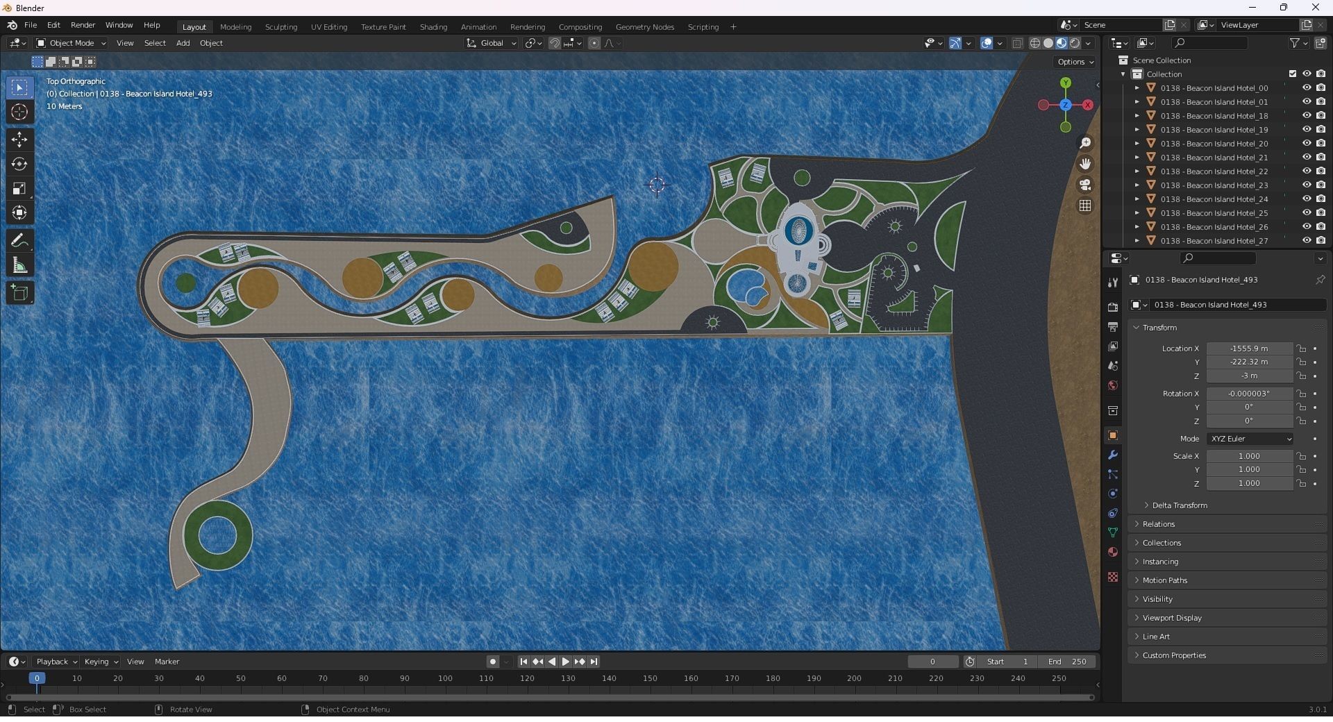 0138 - Beacon Island Hotel 3D model_28