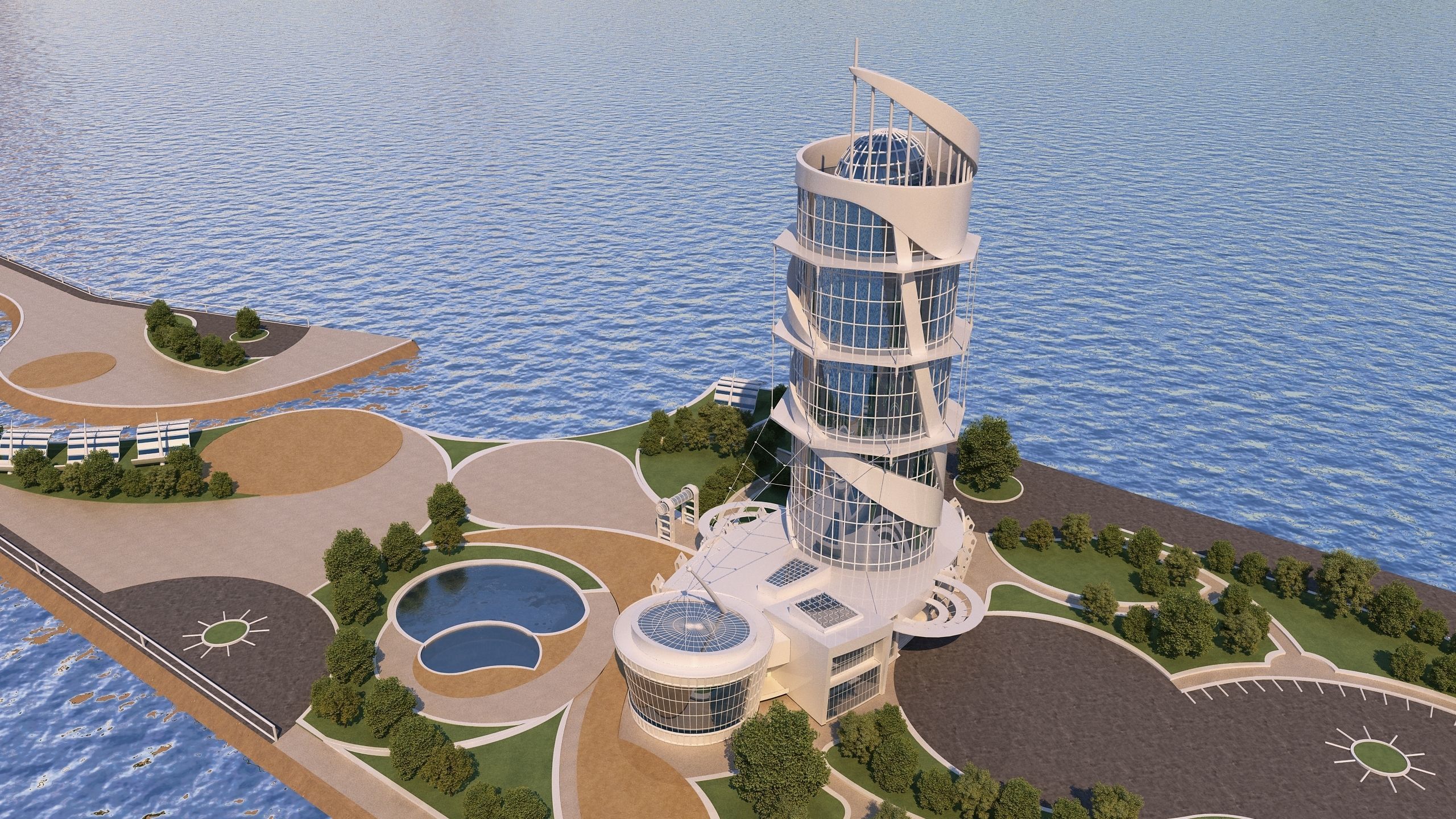 0138 - Beacon Island Hotel 3D model_3