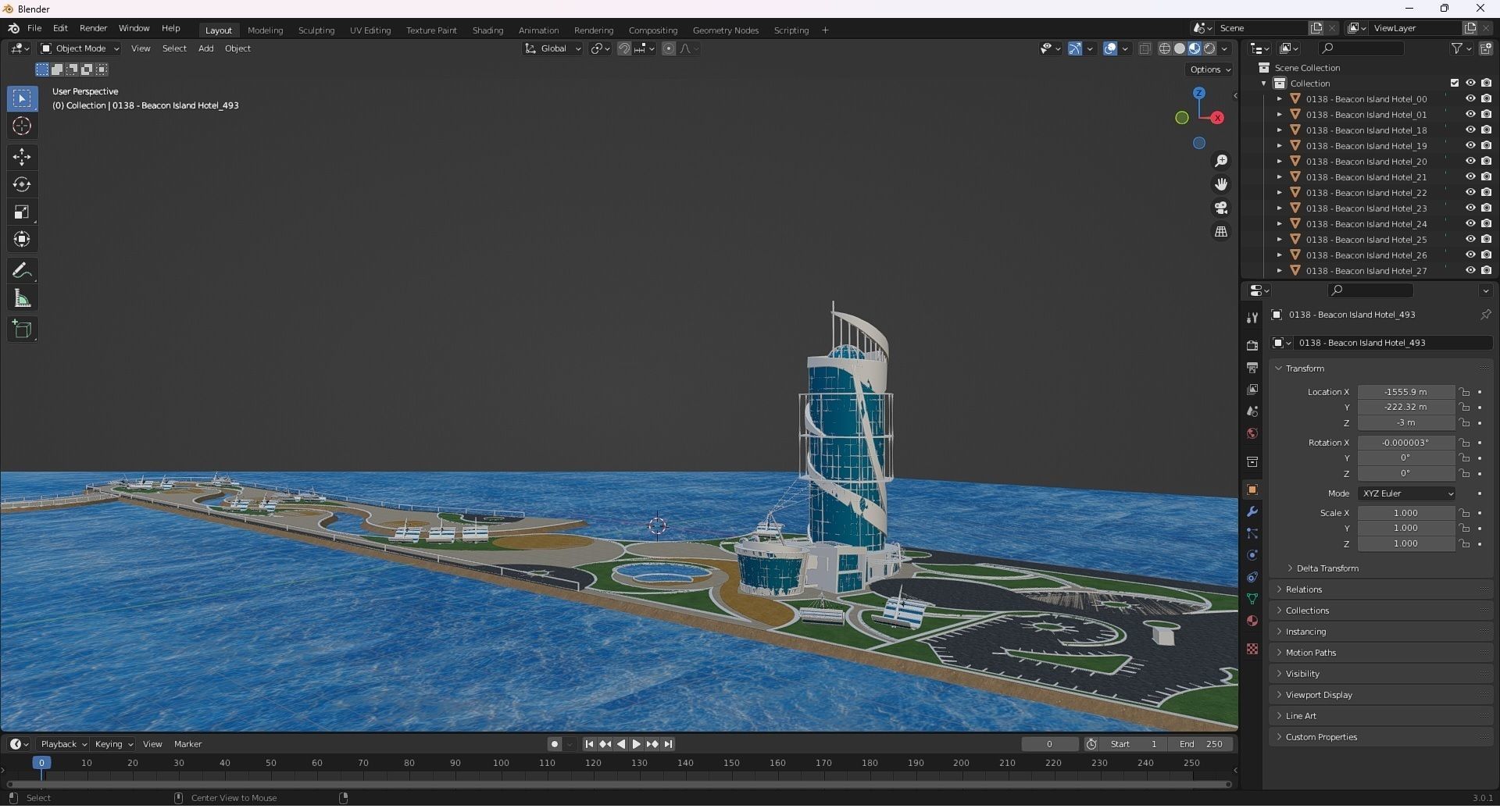 0138 - Beacon Island Hotel 3D model_30