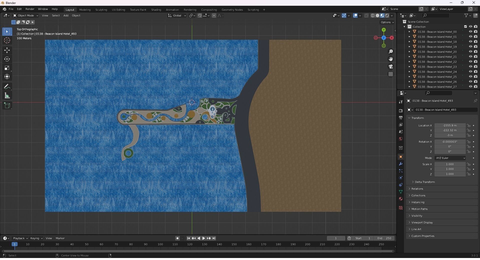 0138 - Beacon Island Hotel 3D model_27