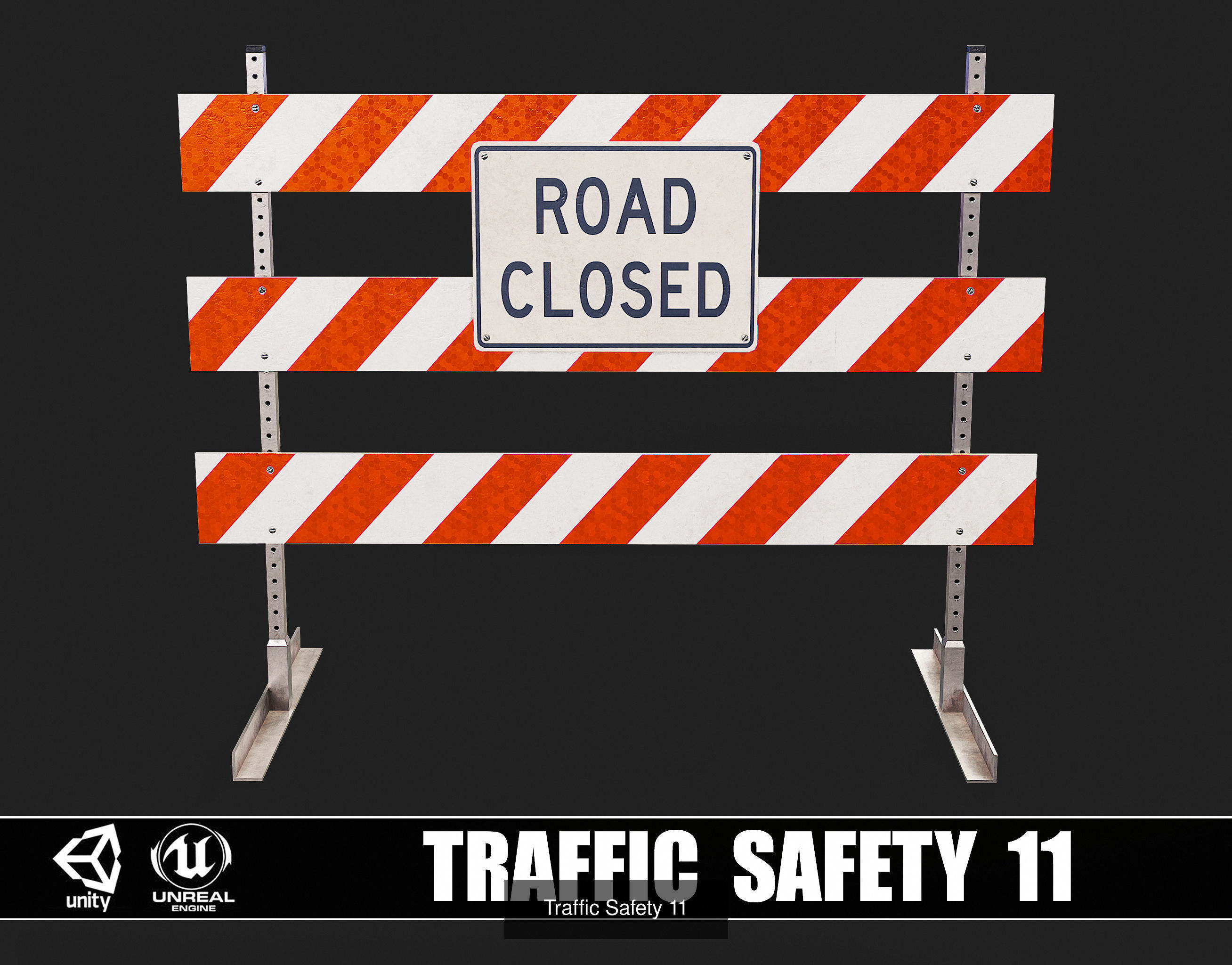 Traffic Safety 3D Model Collection_11