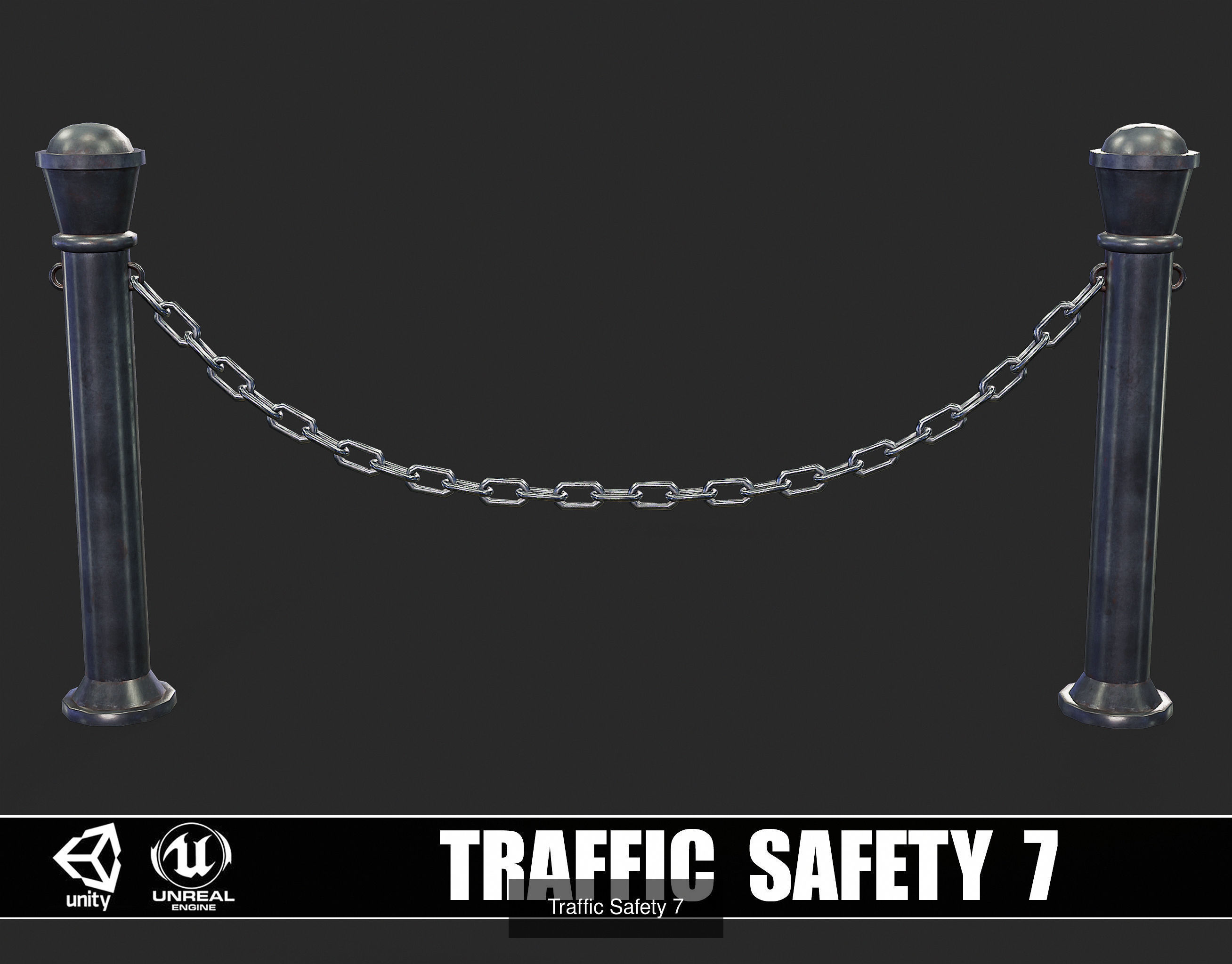 Traffic Safety 3D Model Collection_7