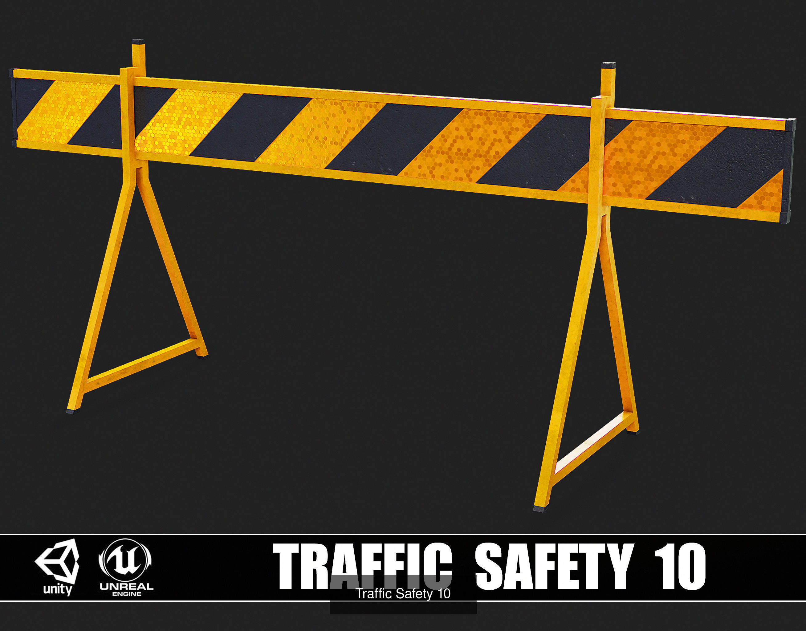 Traffic Safety 3D Model Collection_10