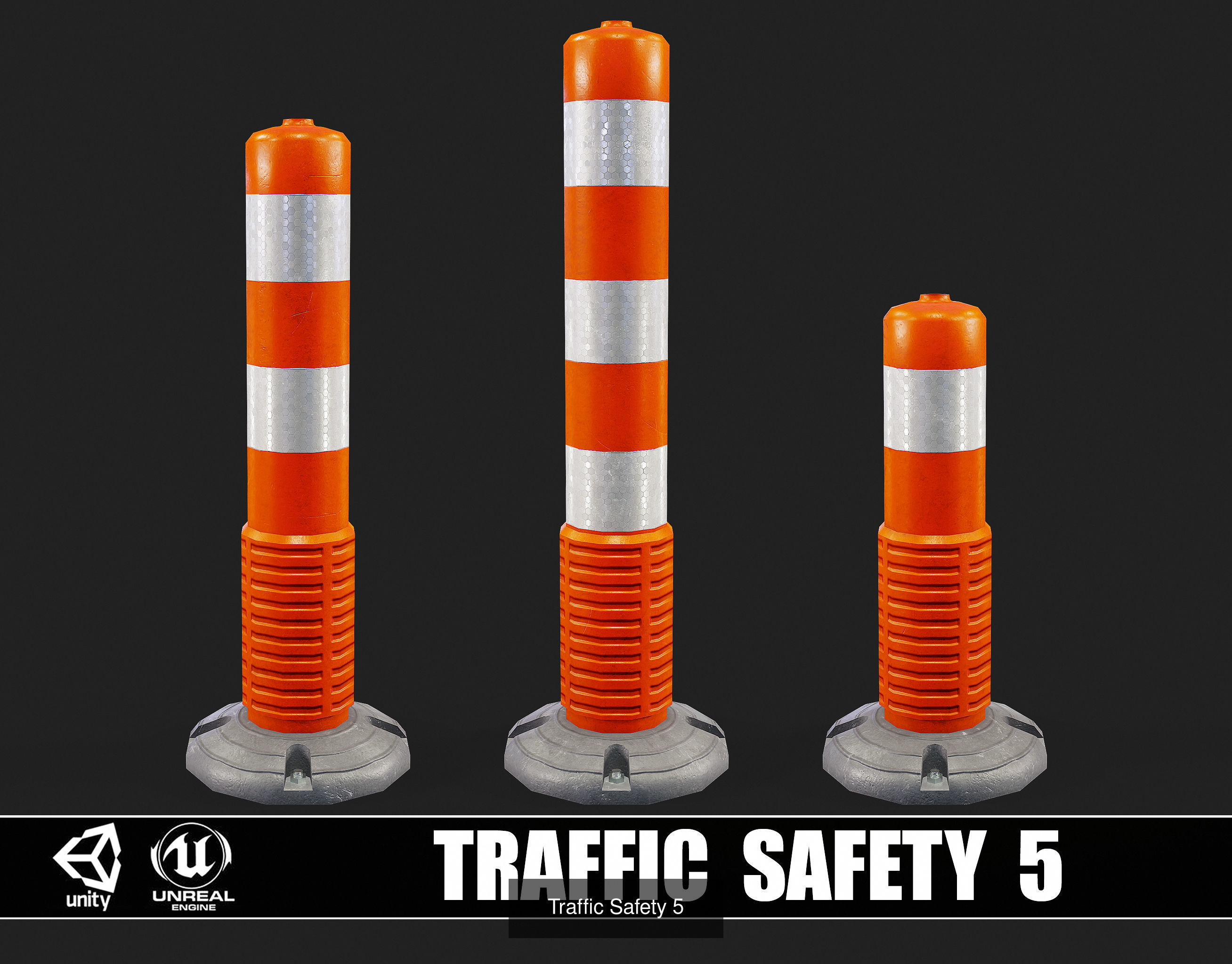 Traffic Safety 3D Model Collection_5