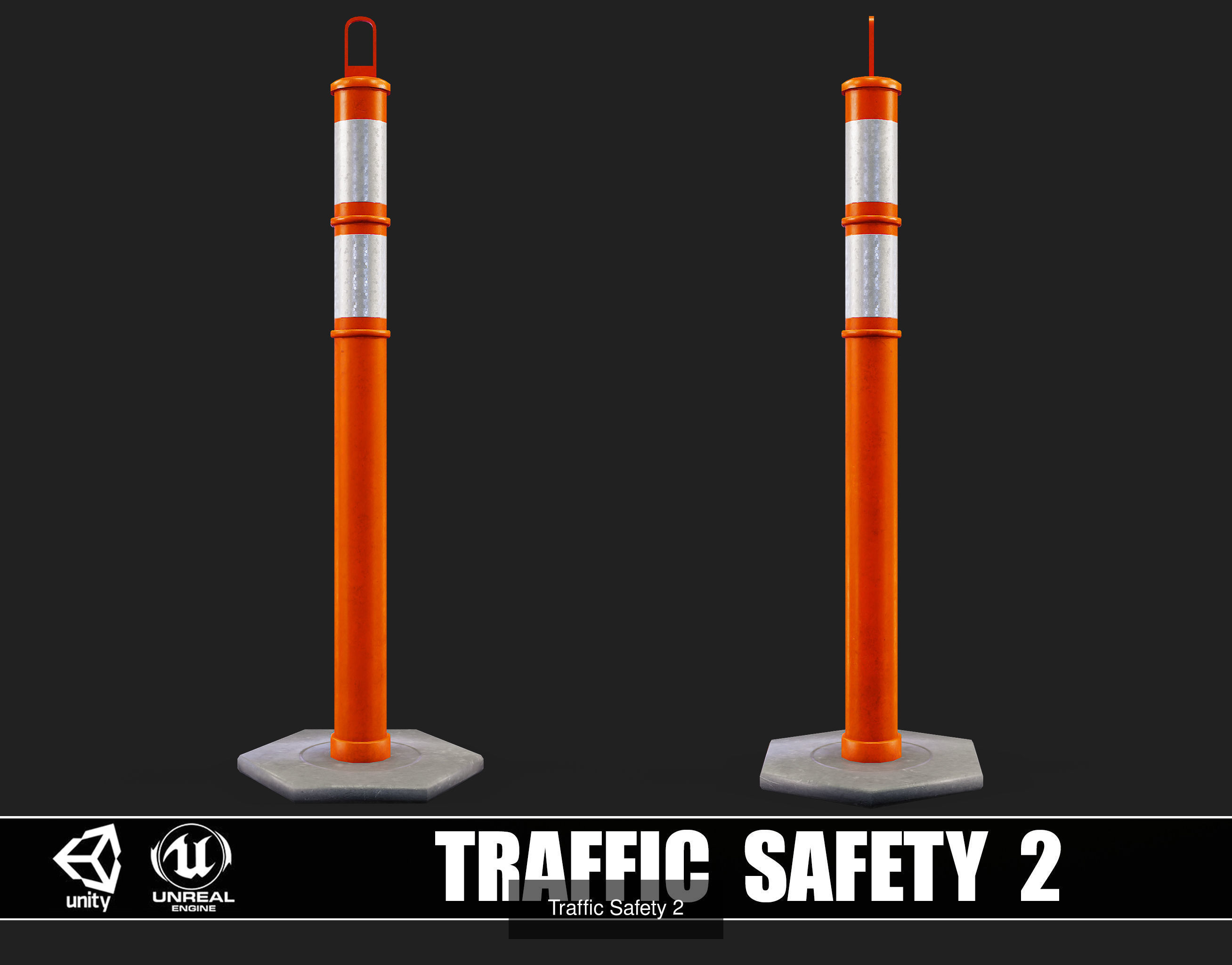 Traffic Safety 3D Model Collection_2
