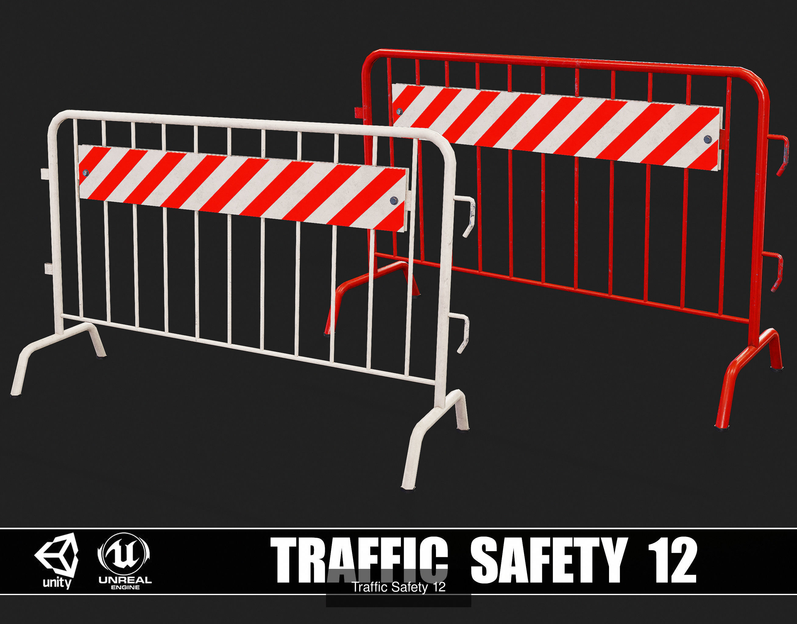 Traffic Safety 3D Model Collection_12