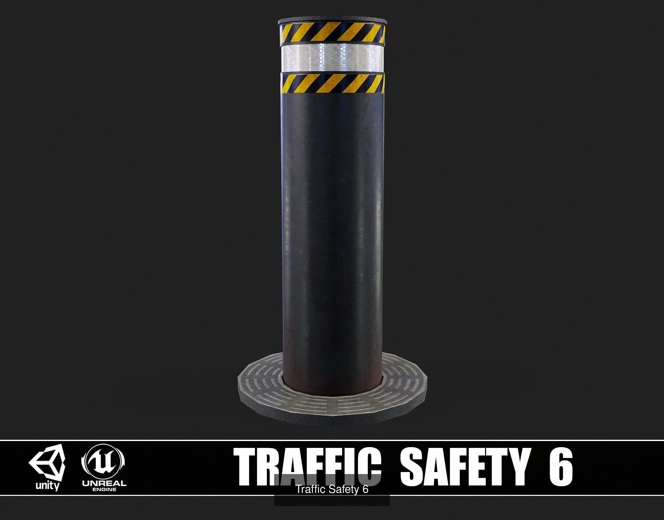 Traffic Safety 3D Model Collection_6