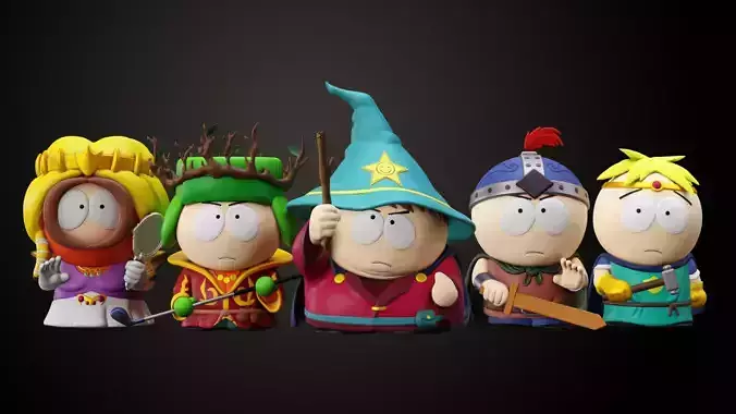 South Park Stick of Truth Models