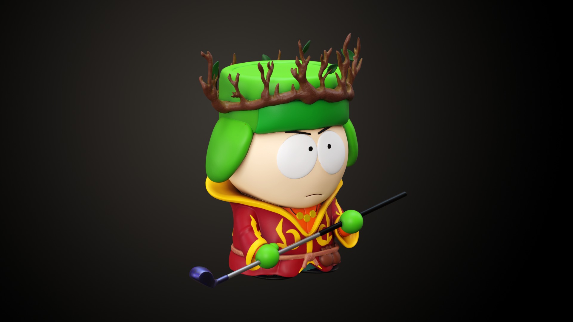 South Park Stick of Truth Models 3D print model_7