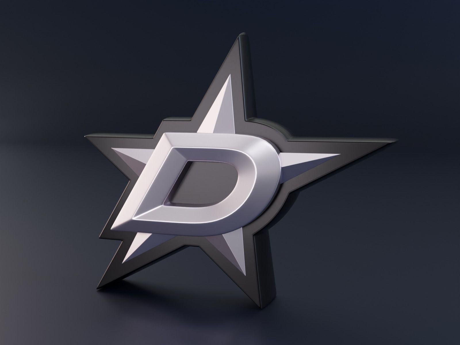Dallas Stars Cup 3D print model_1