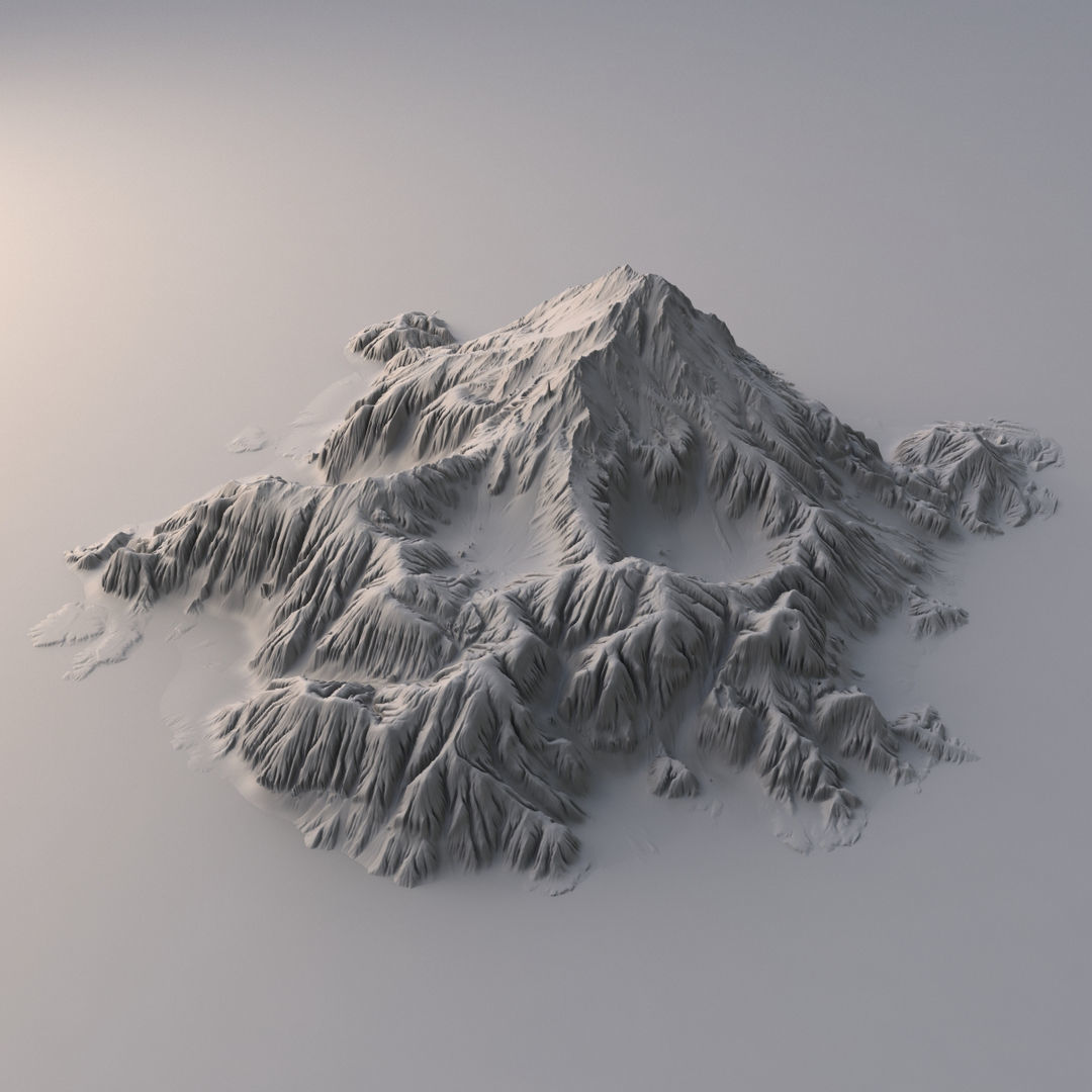 Tropical Island Collection 2 Low-poly 3D model_7