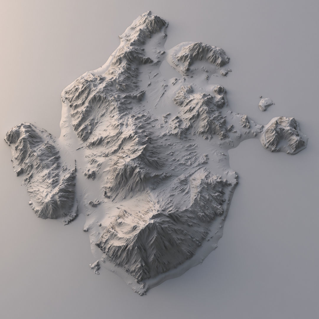 Tropical Island Collection 2 Low-poly 3D model_31