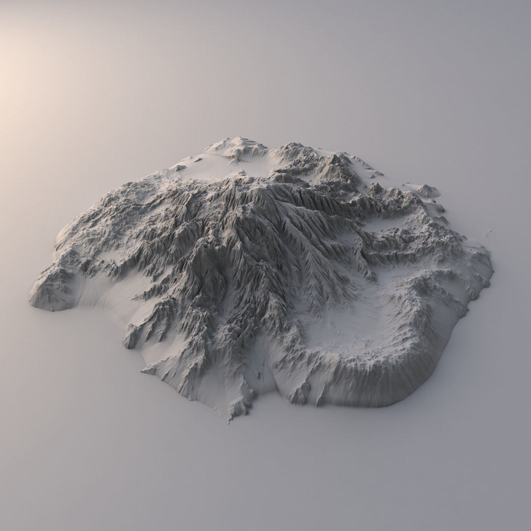 Tropical Island Collection 2 Low-poly 3D model_5