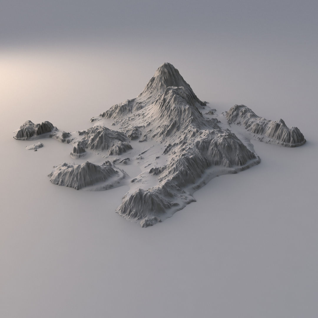 Tropical Island Collection 2 Low-poly 3D model_30