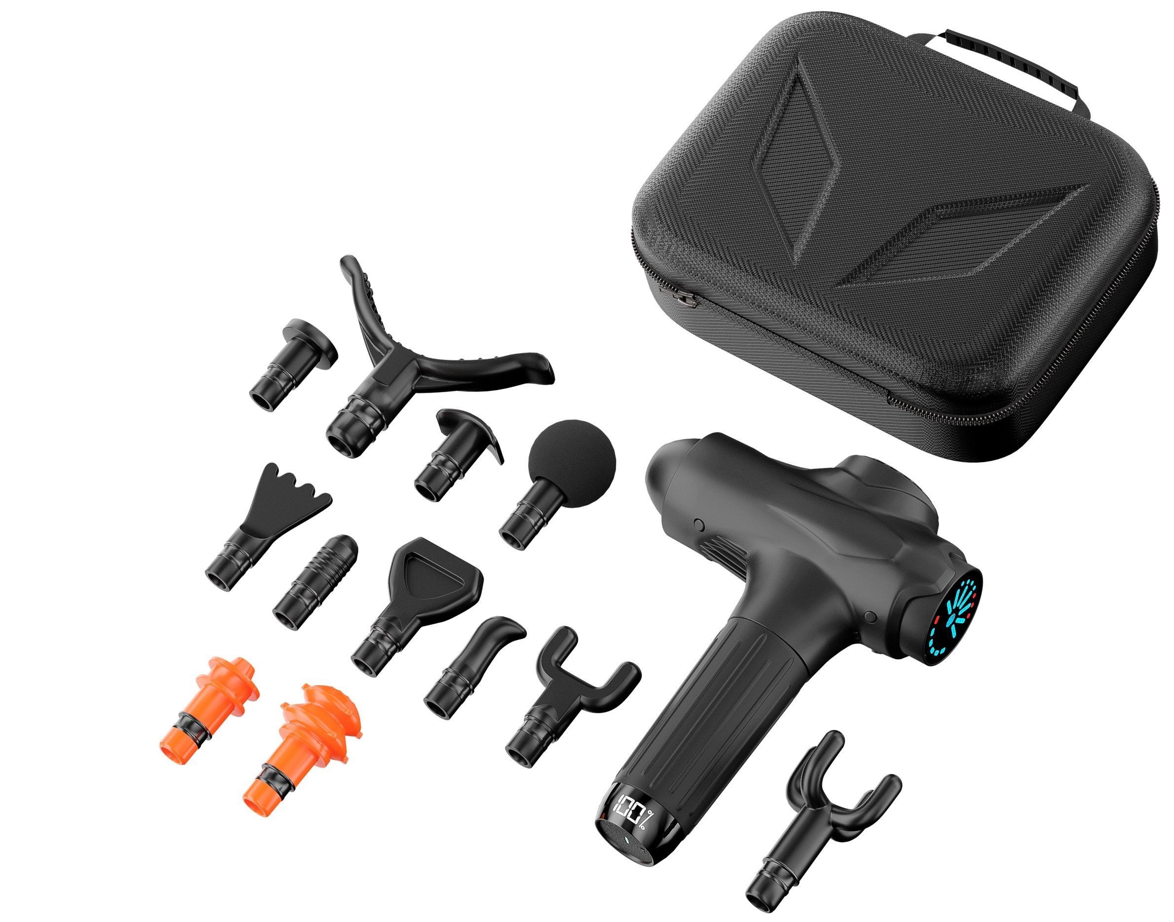 Massage gun 3D model_1