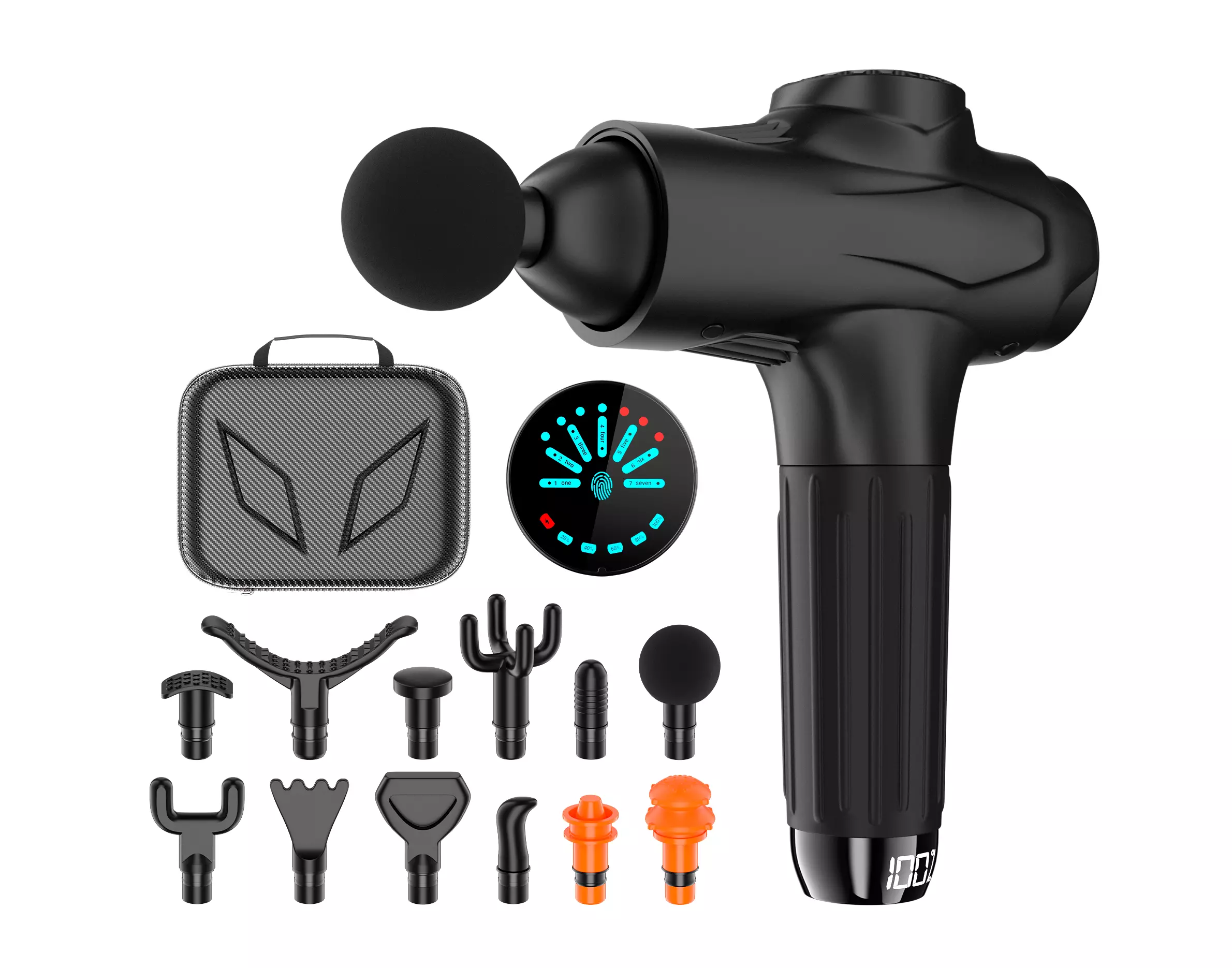 Massage gun 3D model_0