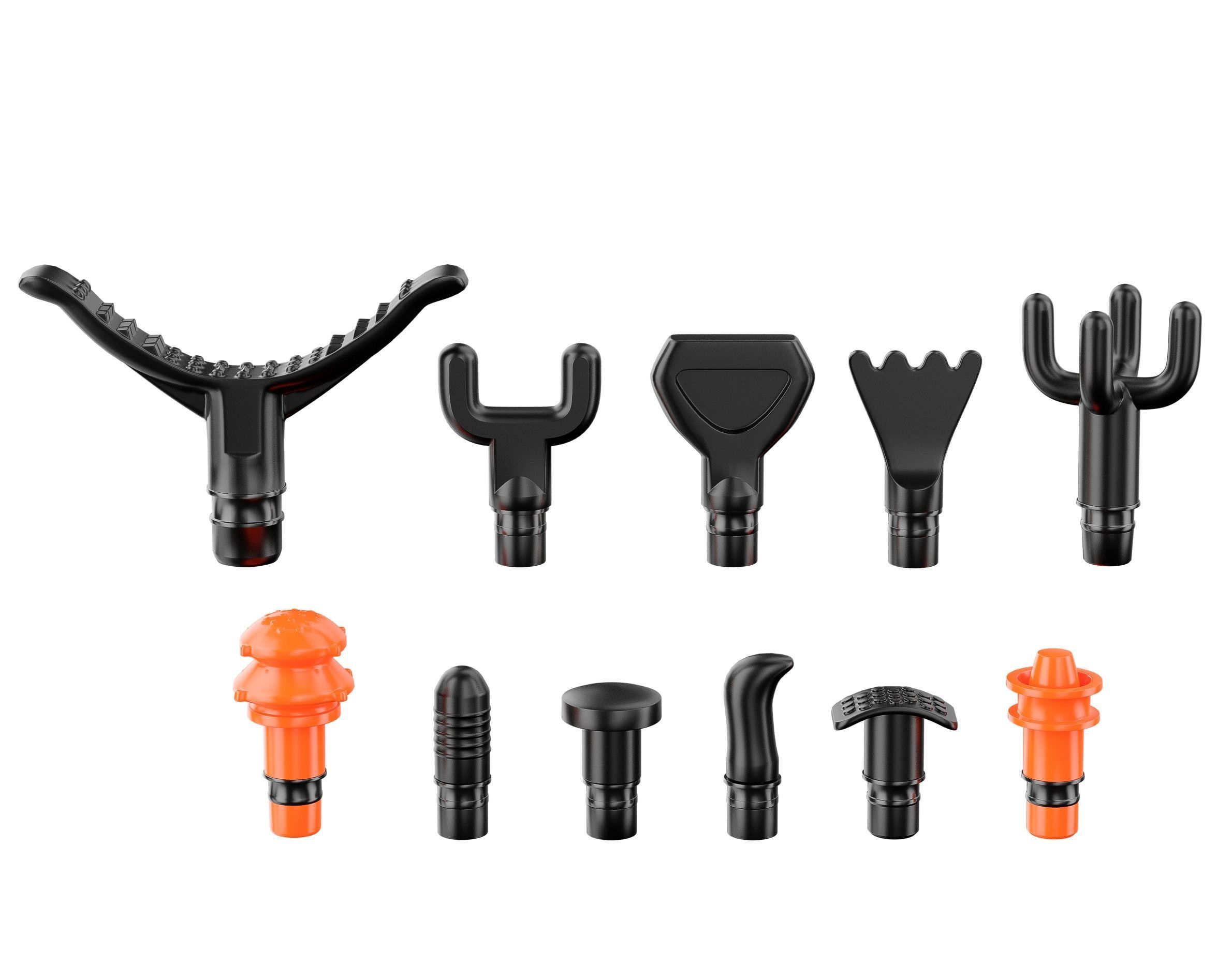 Massage gun 3D model_9