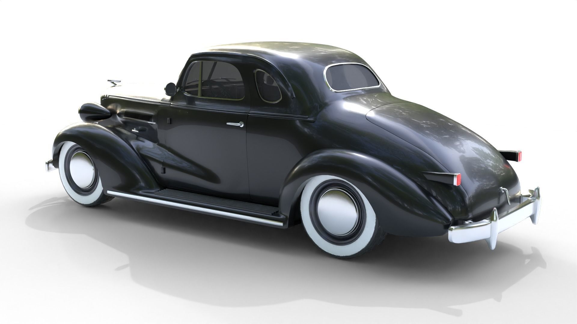 Chevrolet Coupe 1937 3D model_2