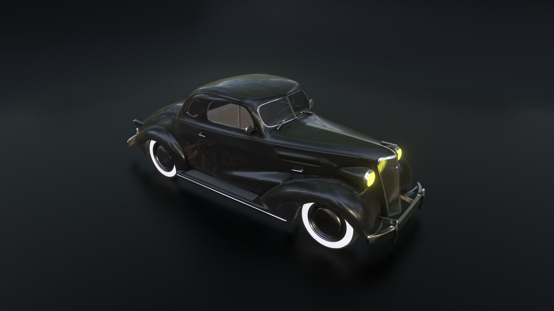 Chevrolet Coupe 1937 3D model_14