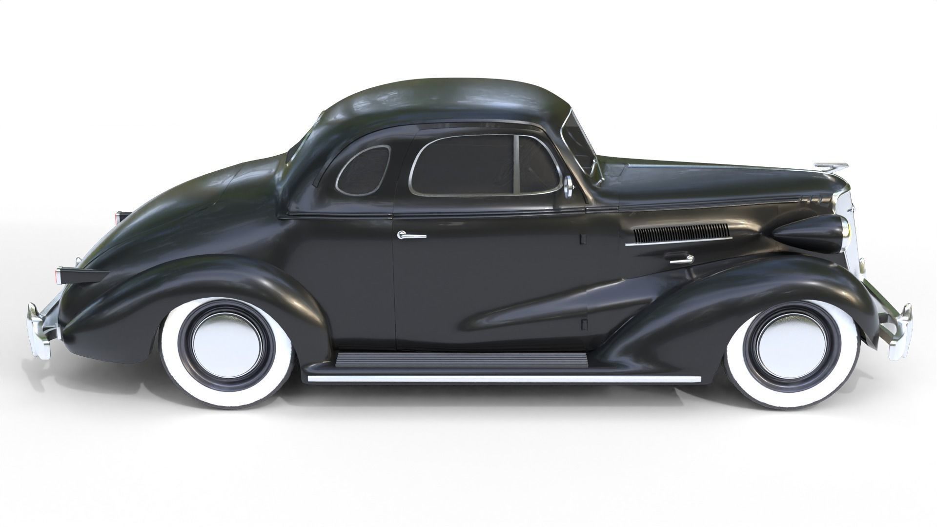Chevrolet Coupe 1937 3D model_3