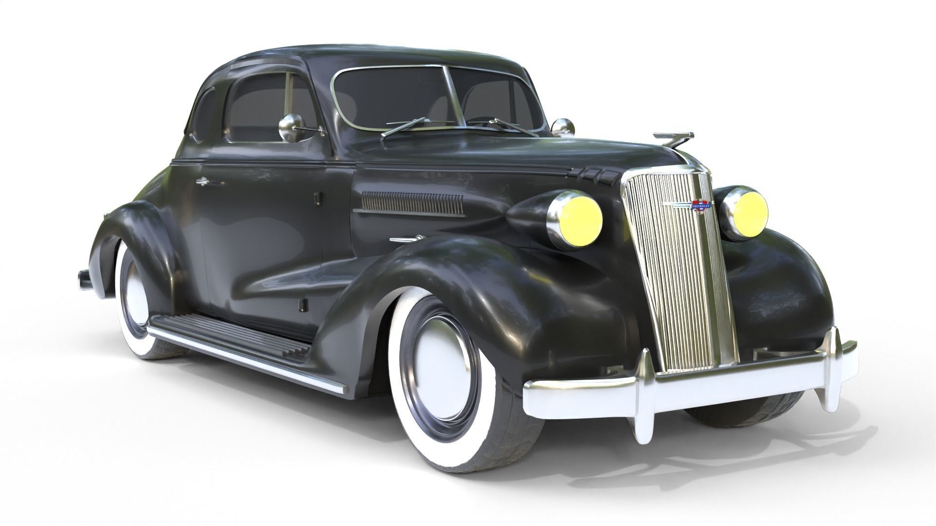Chevrolet Coupe 1937 3D model_1