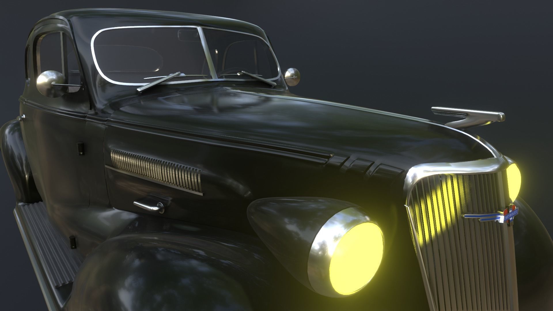 Chevrolet Coupe 1937 3D model_15