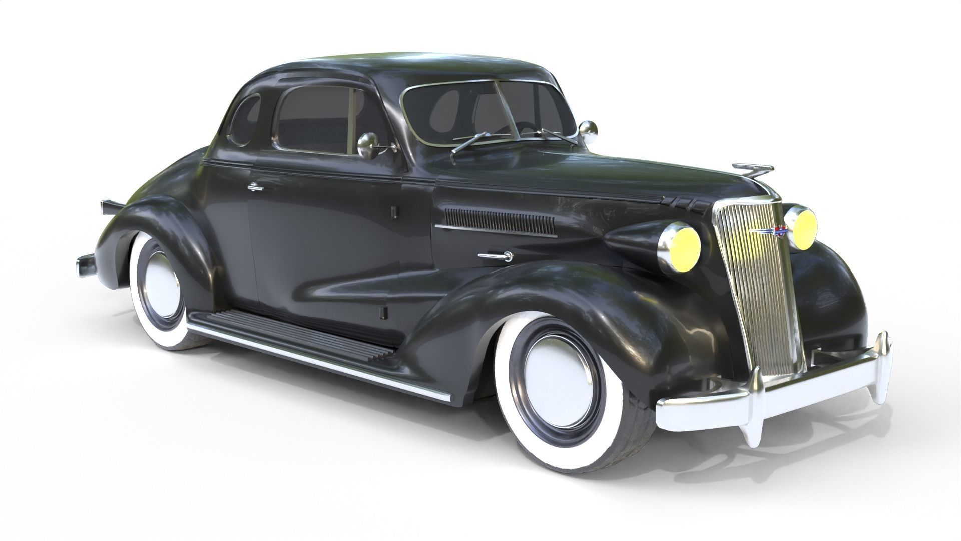 Chevrolet Coupe 1937 3D model_11