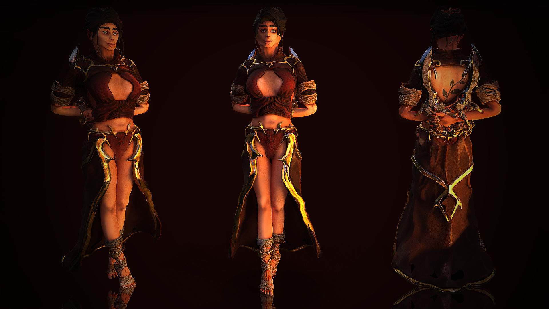 3D-character Low-poly 3D model_5