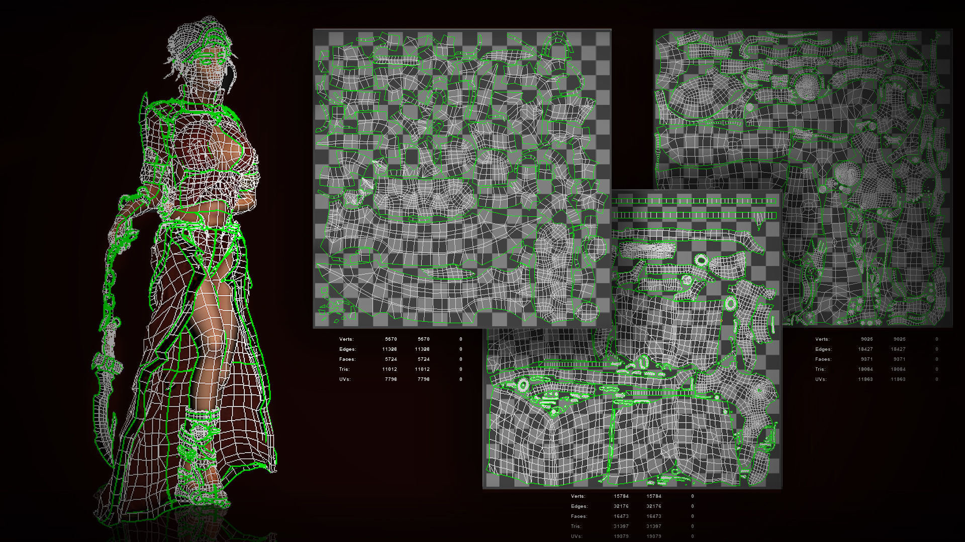 3D-character Low-poly 3D model_8