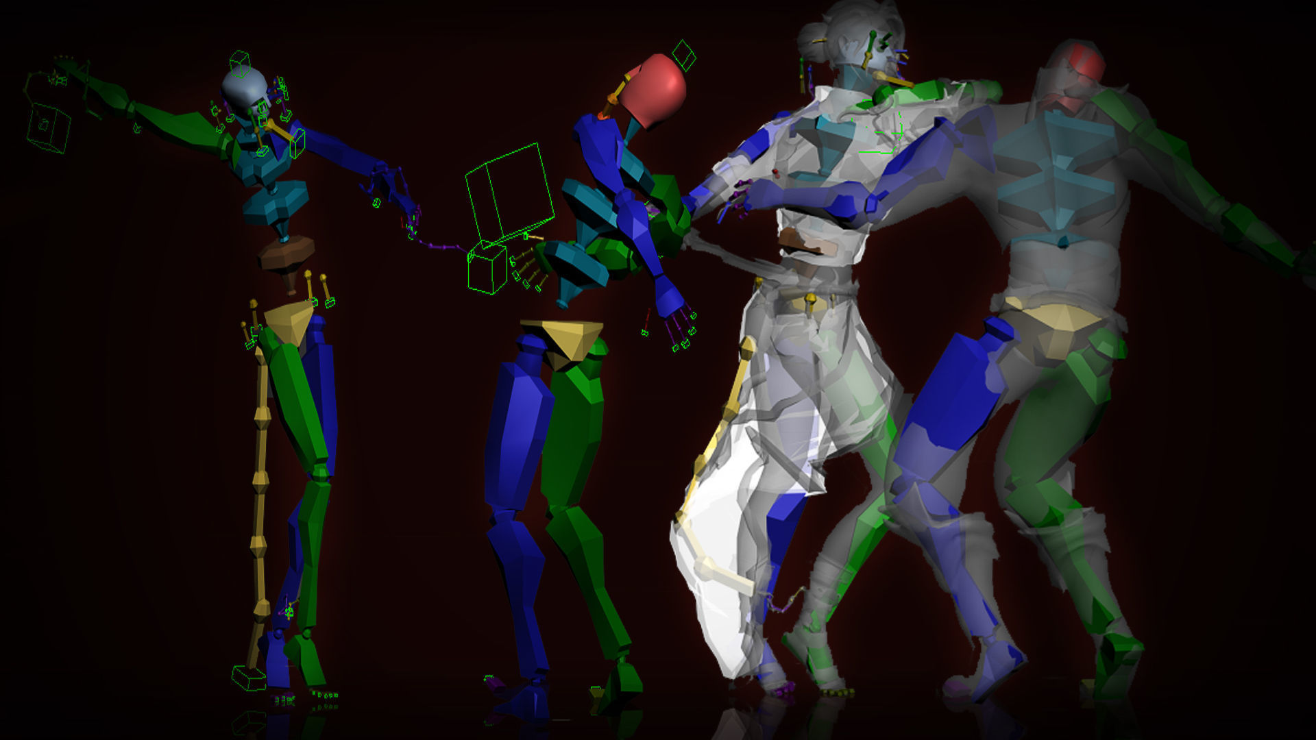 3D-character Low-poly 3D model_9