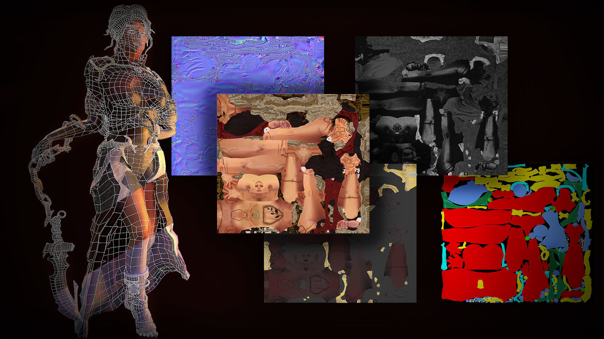 3D-character Low-poly 3D model_7