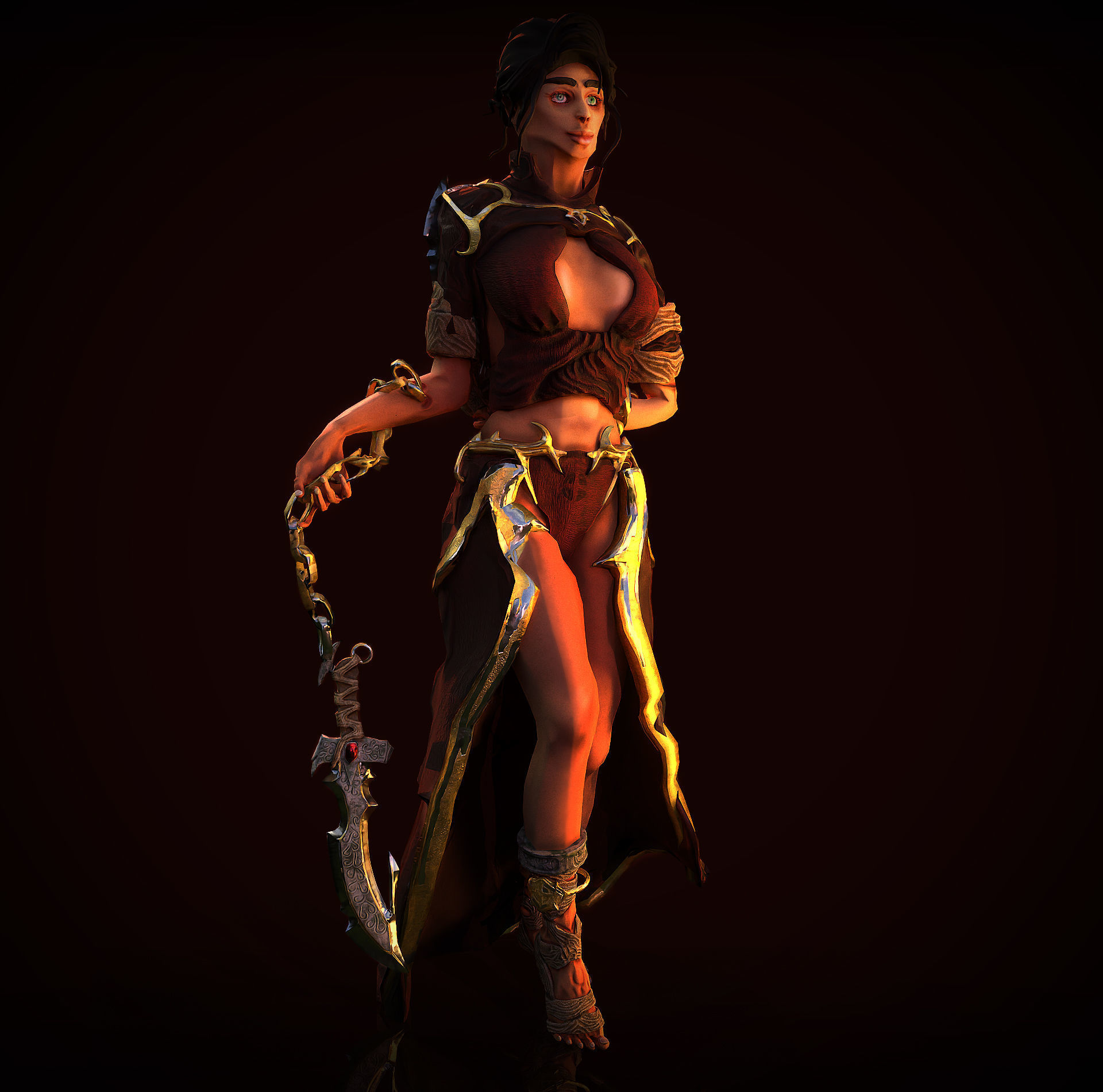 3D-character Low-poly 3D model_4