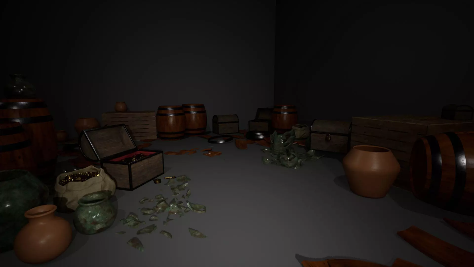 Treasure Room Props 3D model_0
