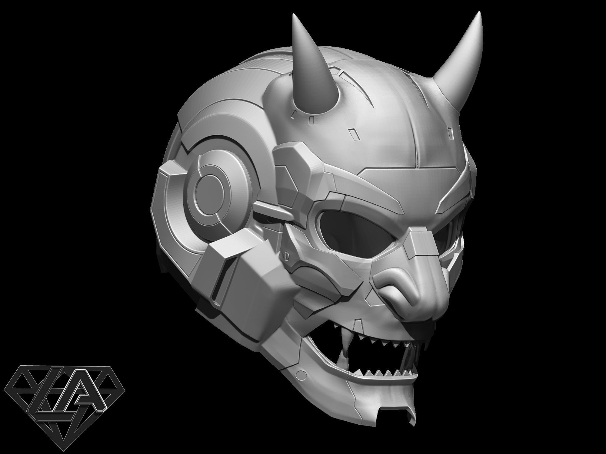 Ultrademon Tactic Helmet 3D print model_2