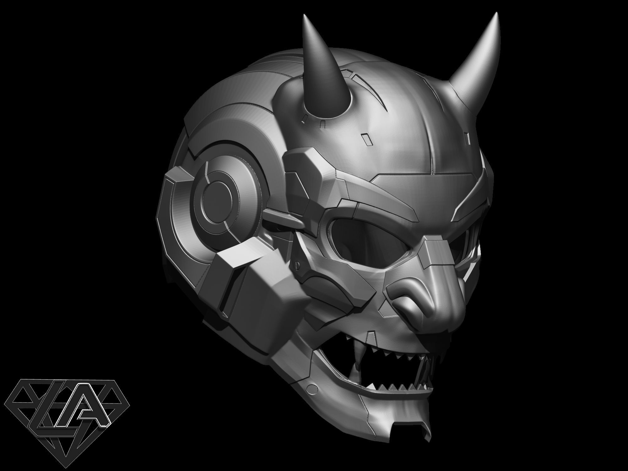 Ultrademon Tactic Helmet 3D print model_8