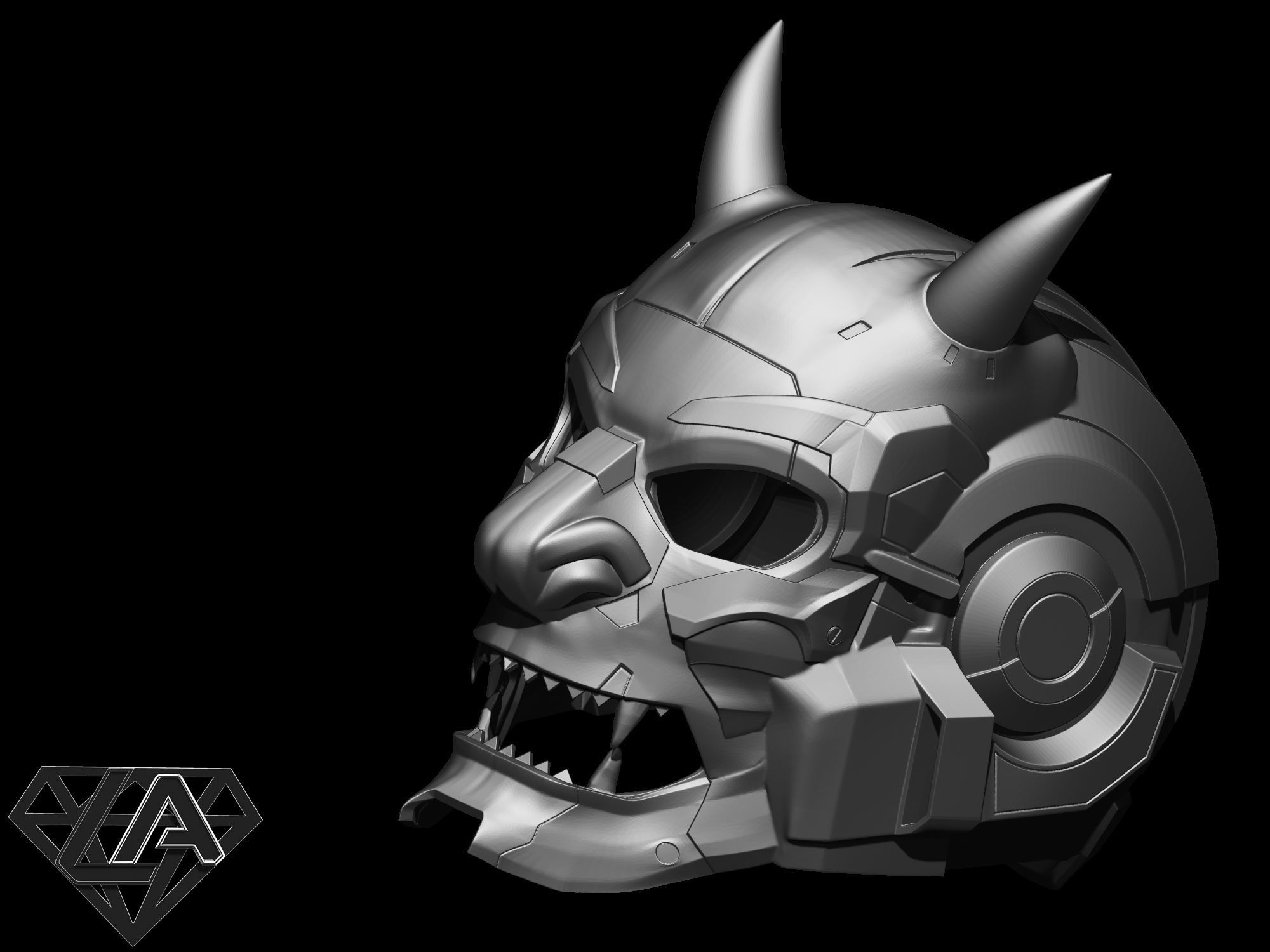 Ultrademon Tactic Helmet 3D print model_7