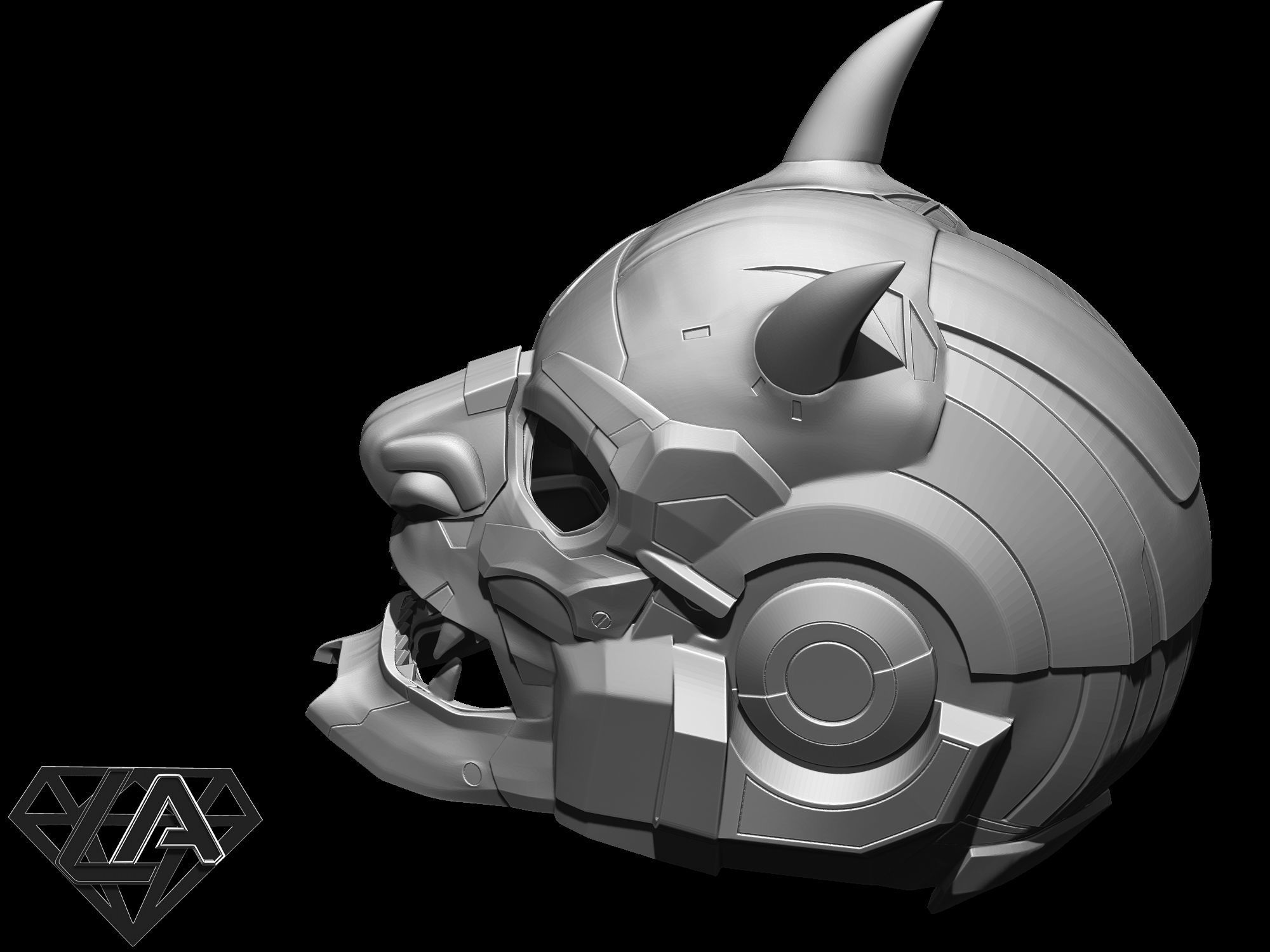 Ultrademon Tactic Helmet 3D print model_4