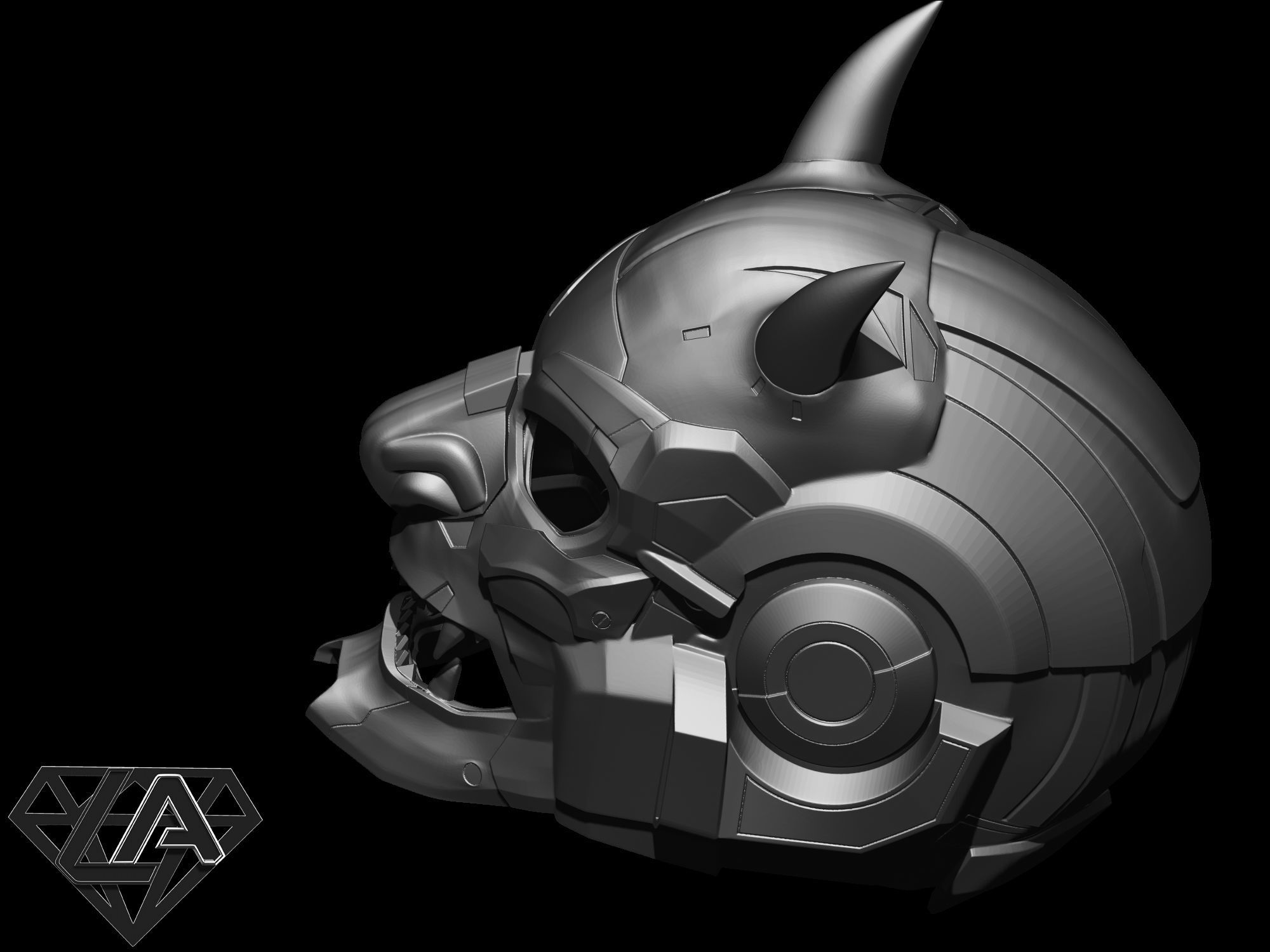 Ultrademon Tactic Helmet 3D print model_5