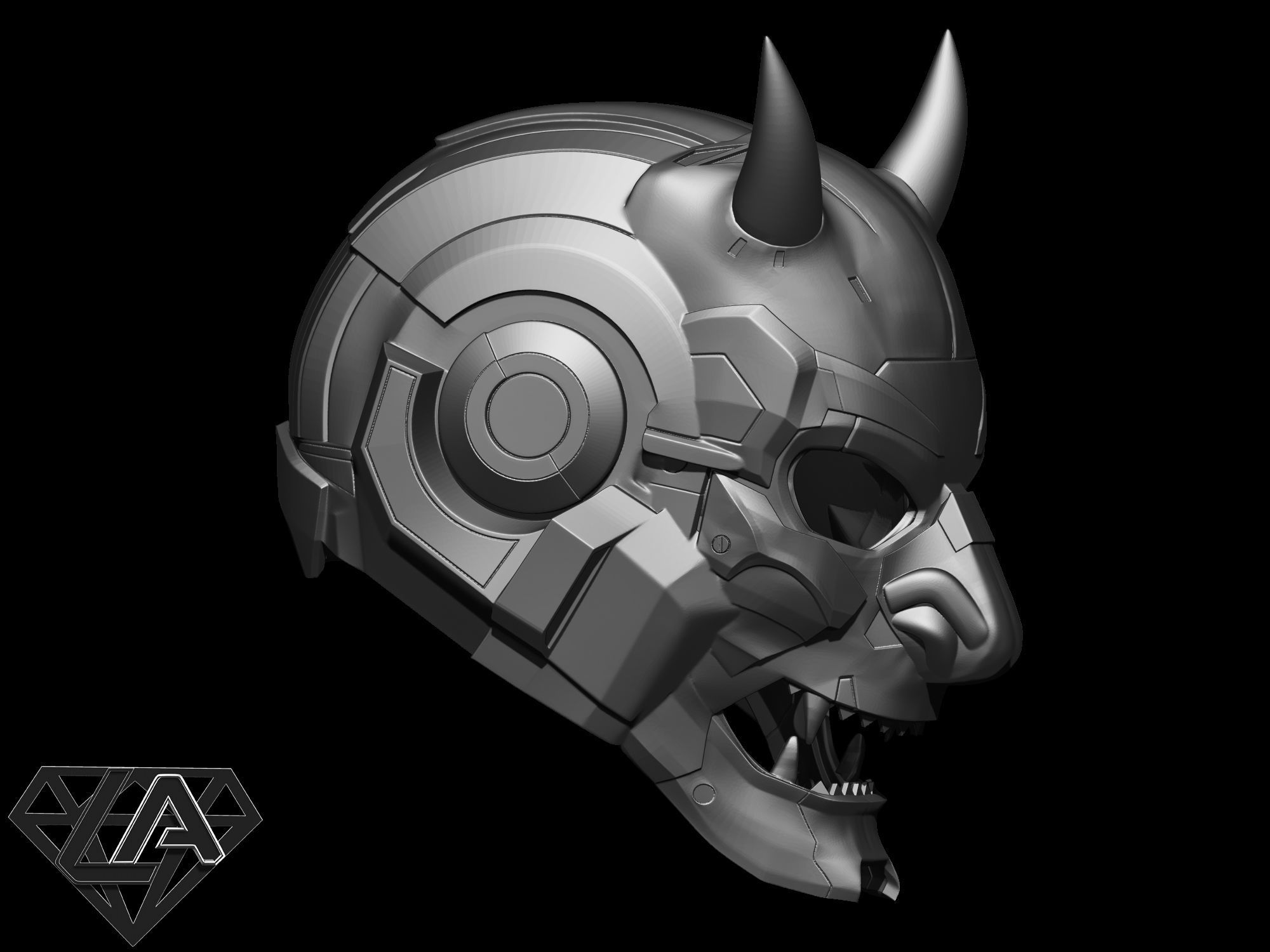 Ultrademon Tactic Helmet 3D print model_10