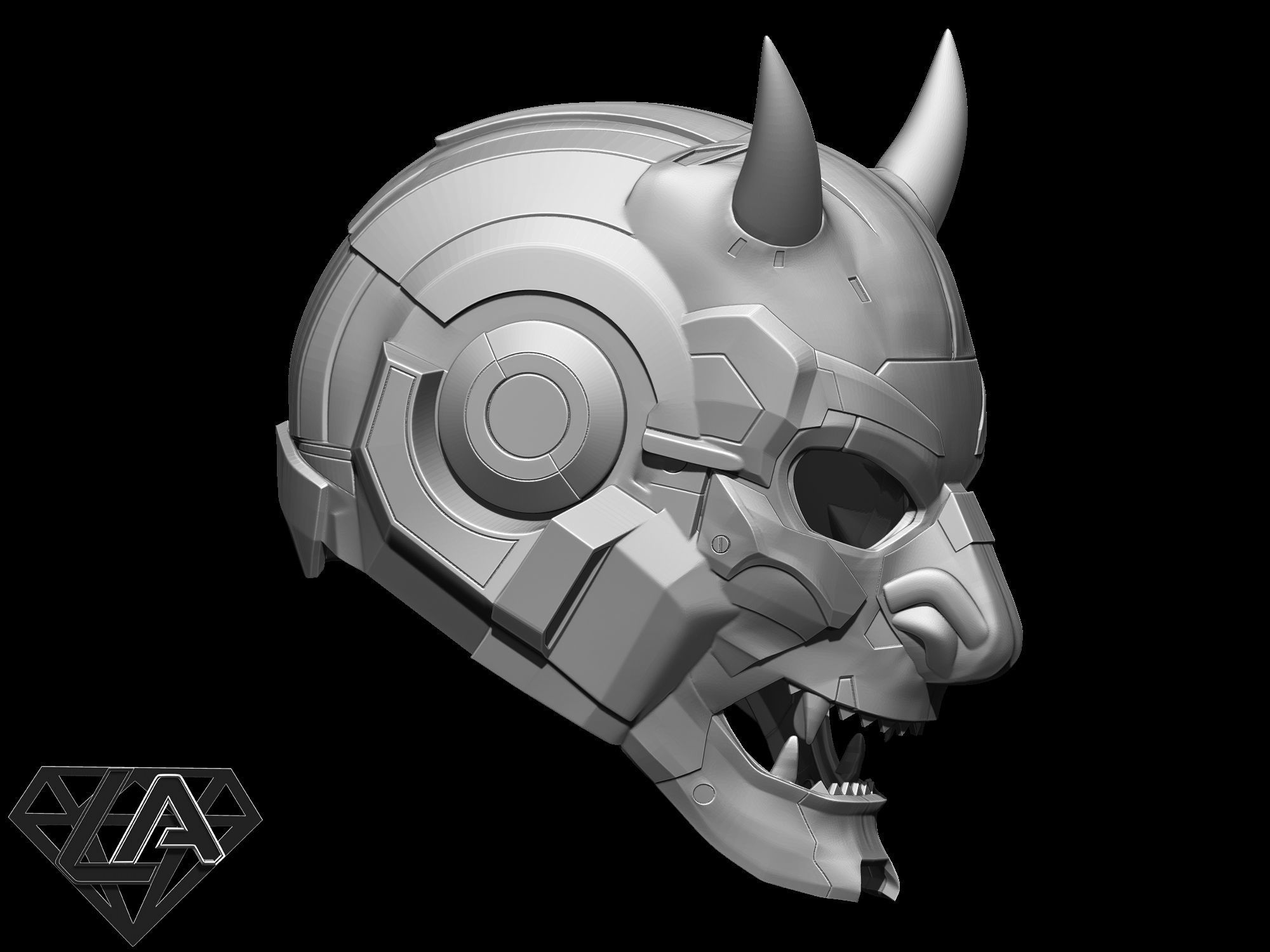 Ultrademon Tactic Helmet 3D print model_9